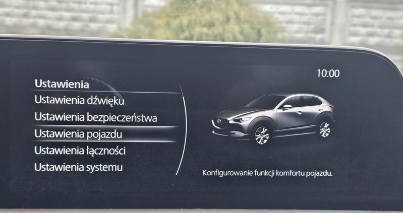 Mazda CX-30 cena 84999 przebieg: 165120, rok produkcji 2020 z Rzgów małe 497